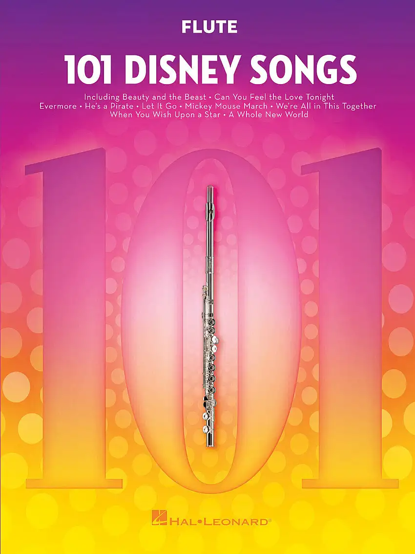 Hal Leonard 101 Disney Song for Flute Noter