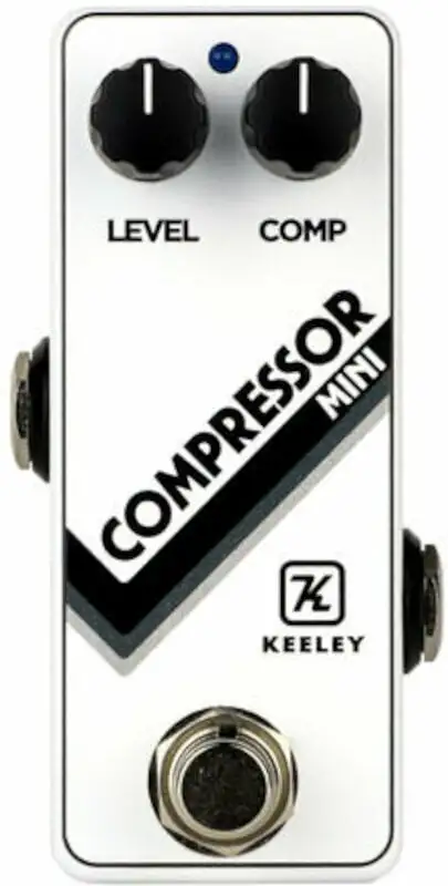 Keeley Compressor Mini Arctic White Gitarreffekt