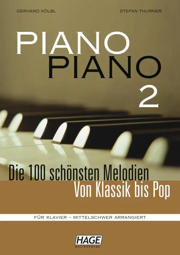 HAGE Musikverlag Piano Piano 2 Intermediate