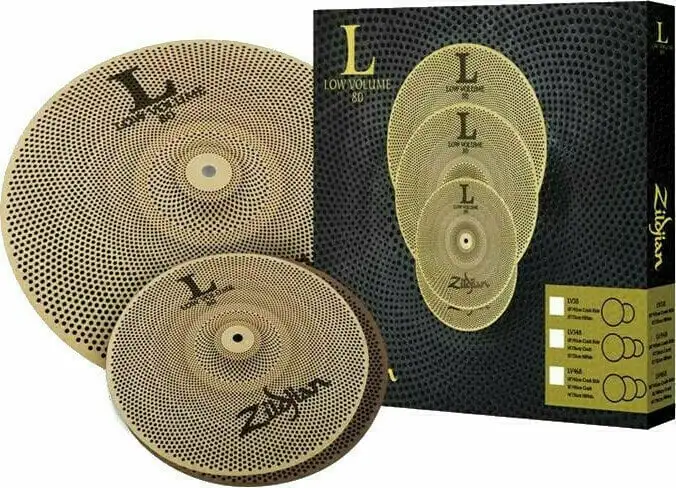 Zildjian LV38 L80 Low Volume 13/18 Cymbal-sats