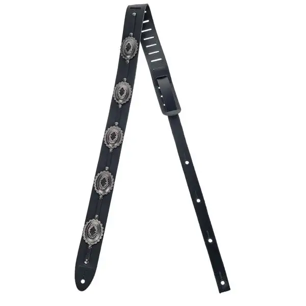 Richter Raw I Concho Guit. Strap BK/OS