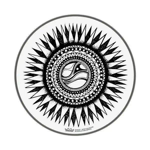 Remo 10" Emperor Clear A. Improta