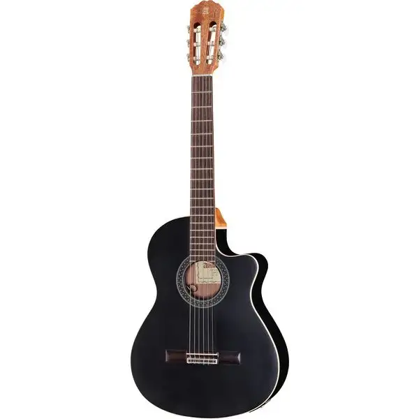 Alhambra Black Satin CW EZ incl.Gig Bag