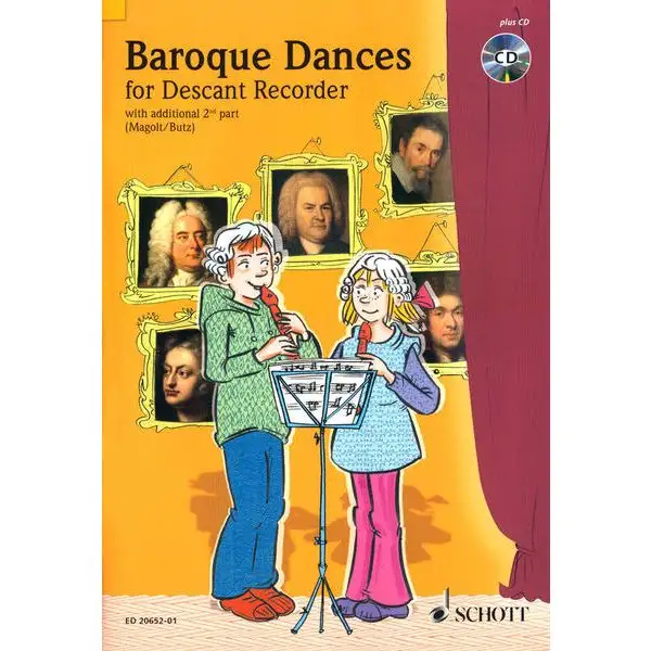 Schott Baroque Dances Recorder