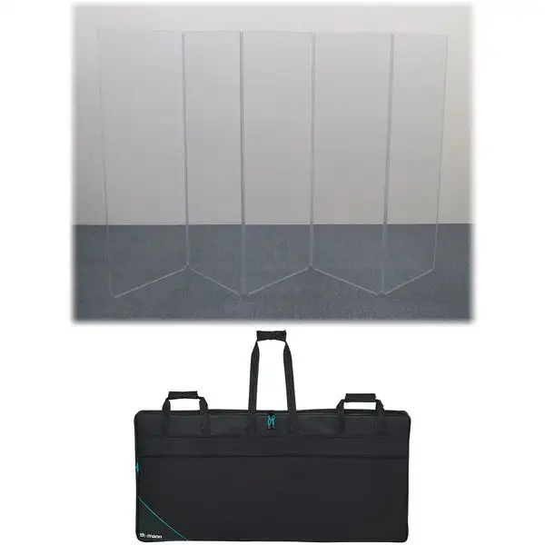 Clearsonic A2448x5 Drum Shield Bag Bundle
