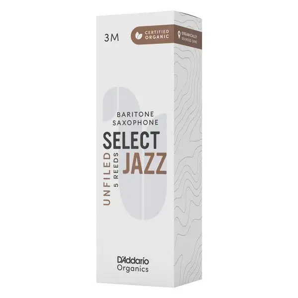DAddario Woodwinds Organic Sel. Jazz Unf. BAR 3M