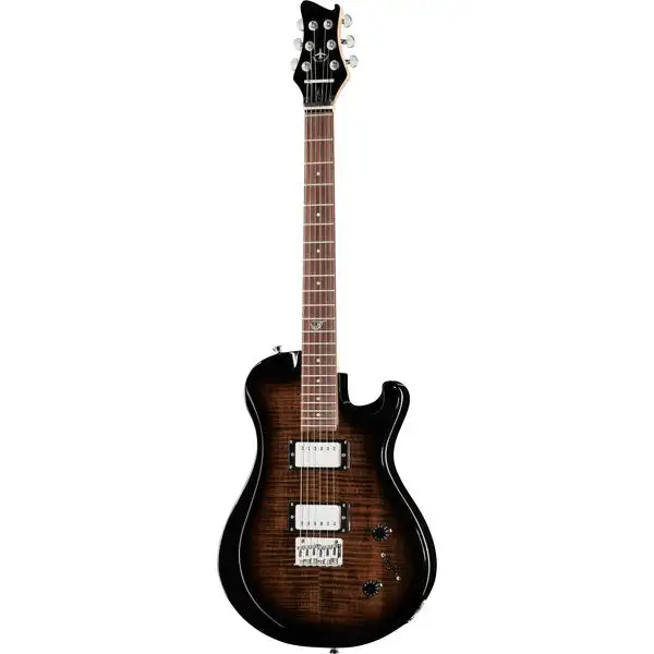 Journey Instruments OE990BK Travel El. Guitar BK
