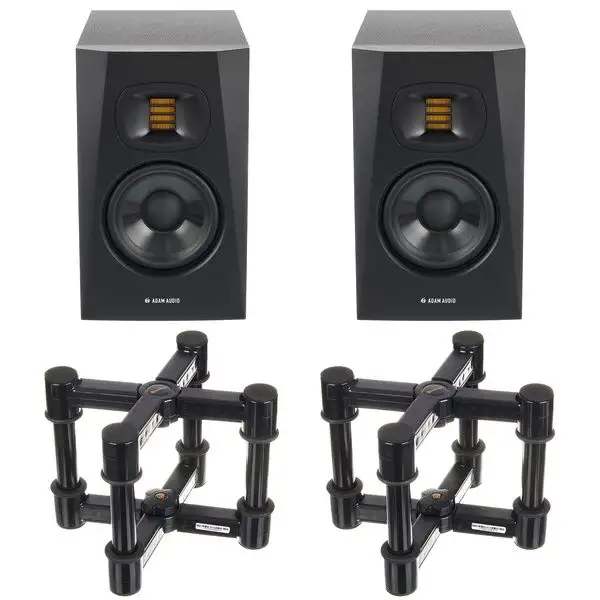 ADAM Audio T5V Isolation Stand Bundle