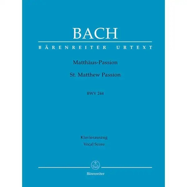 Bärenreiter Bach Matthäus-Passion