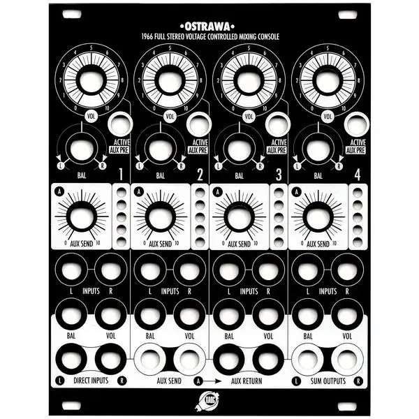 XAOC Devices Ostrawa Black Panel