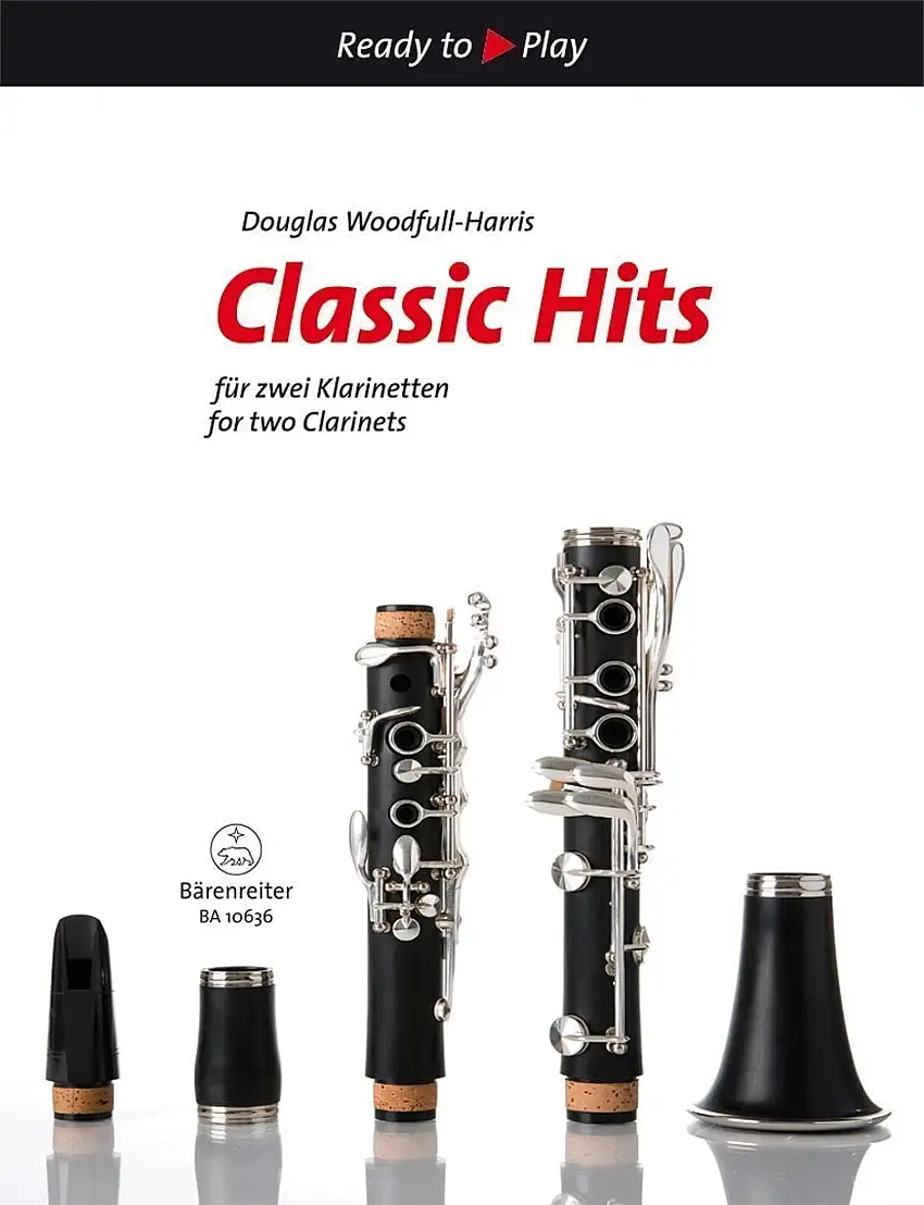 Bärenreiter Classic Hits for 2 Clarinets Noter