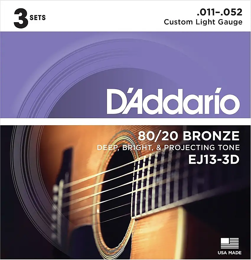 D'Addario EJ13-3D Gitarrsträngar