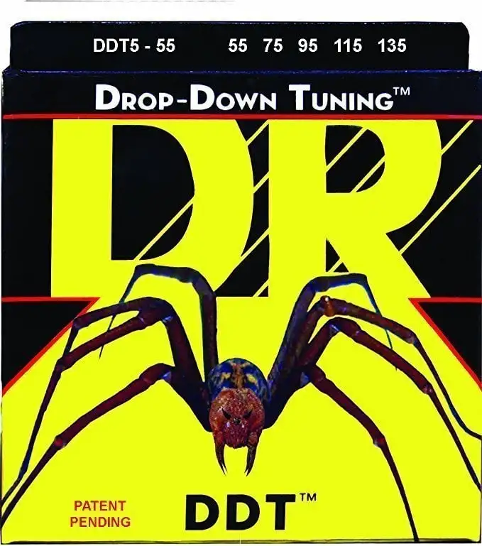 DR Strings DDT5-55 Basgitarrsträngar