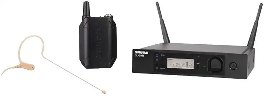 Shure GLXD14RE/MX53 Trådlöst set Z2: 2404-2478 MHz