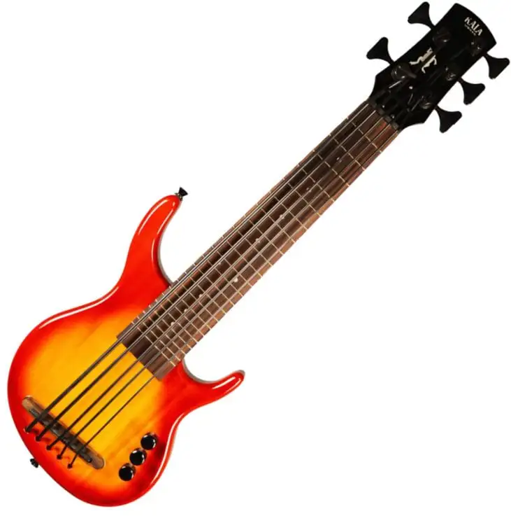 Kala Solid U-Bass 5-String Fretted CHBR