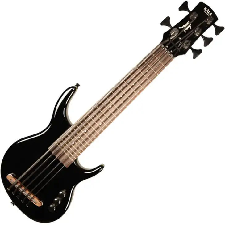 Kala Solid U-Bass 5-String Fretted SBK