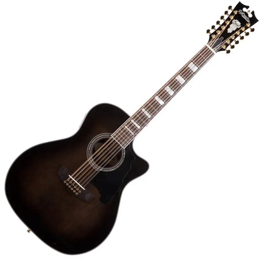 D'Angelico Excel Fulton Grey Black