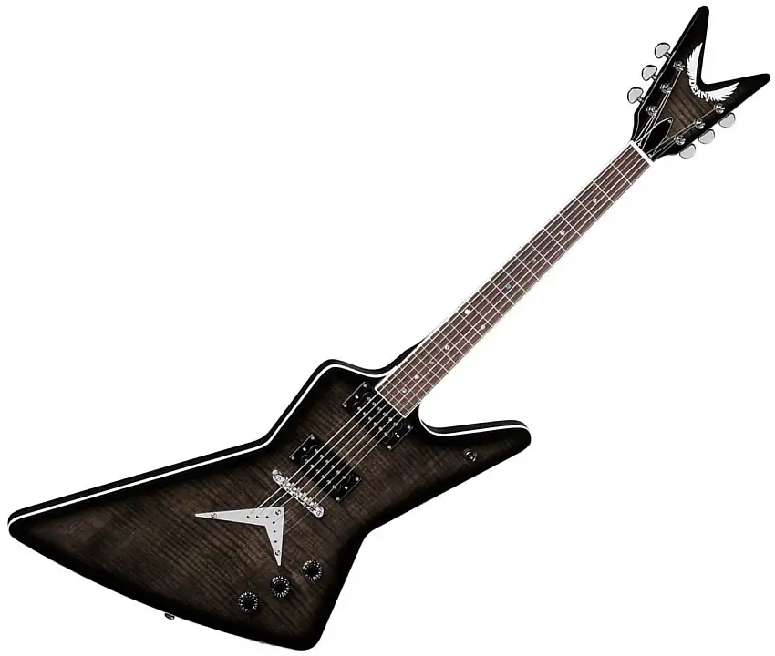 Dean Guitars Z 79 Flame Top- Trans Black