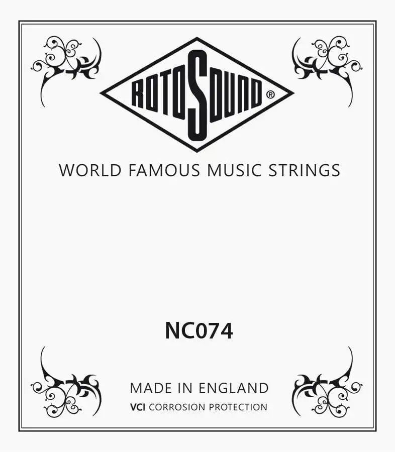 Rotosound NC074 Enkel gitarrsträng