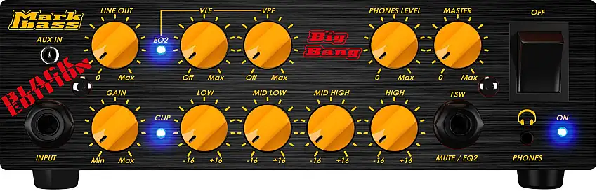 Markbass Big Bang BK Solid State basförstärkarhuvuden