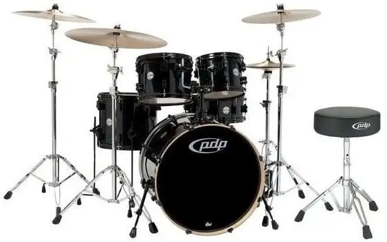 PDP by DW MAINstage Black Metallic 22x10x12x16-14