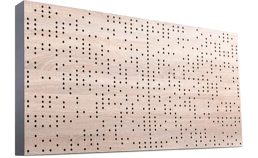 Mega Acoustic FiberPro 120 Binary Diffuser Natural Absorberande träpanel