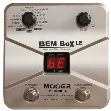 MOOER BEM Box LE Bass Guitar MultiFX Processor