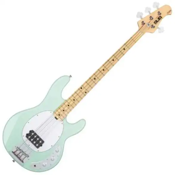 Sterling by MusicMan S.U.B. RAY4 Mint Green 4-strängad basgitarr