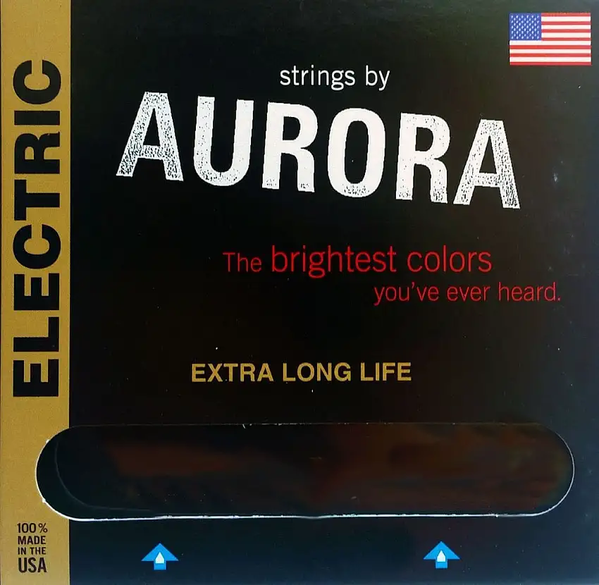 Aurora Premium Electric Guitar Strings 10-46 Clear