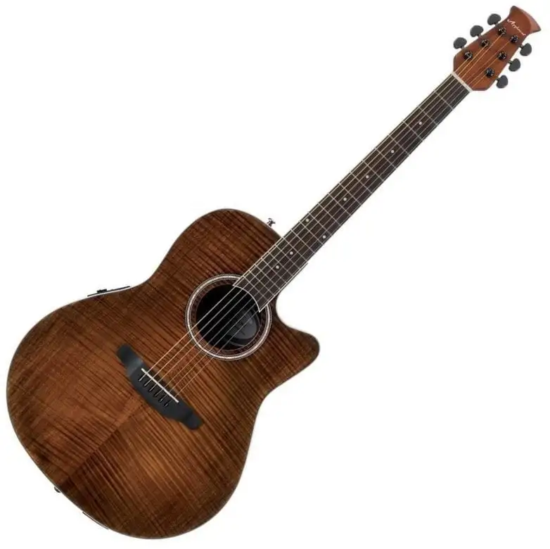 Ovation Applause AB24IIP Mid Cutaway Vintage on Flame Elektroakustisk gitarr