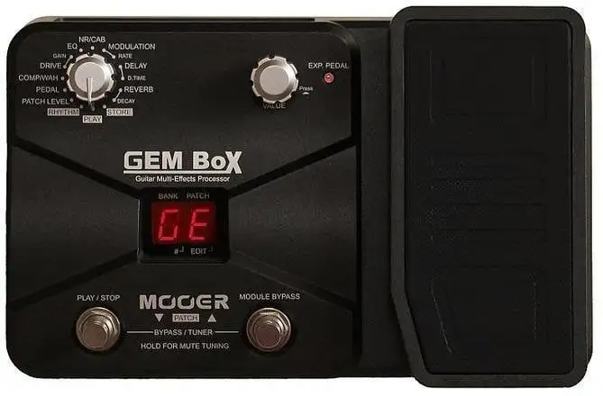 MOOER GEM Box Guitar Multi FX Processor with Pedal