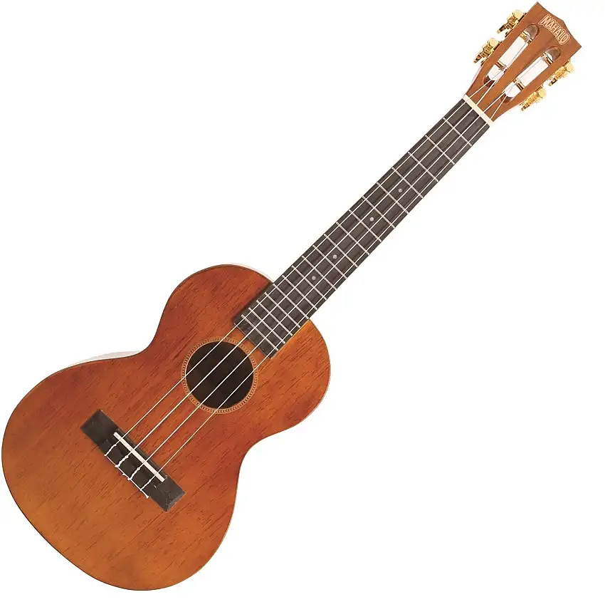Mahalo Electric-Acoustic Tenor Ukulele Cutaway Vintage Natural