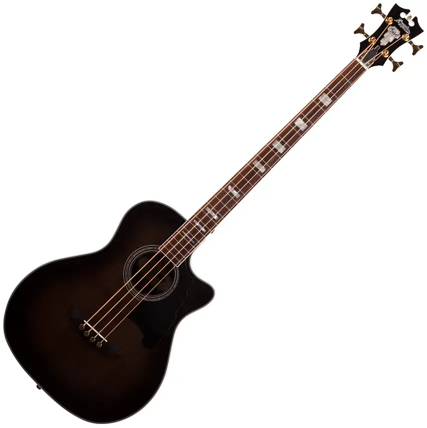 D'Angelico Excel Mott Grey Black