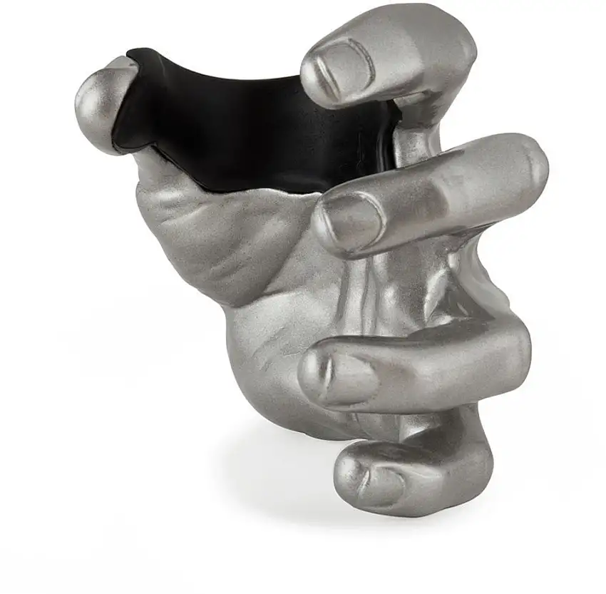 GuitarGrip Guitar Grip Silver Metallic Hand Left