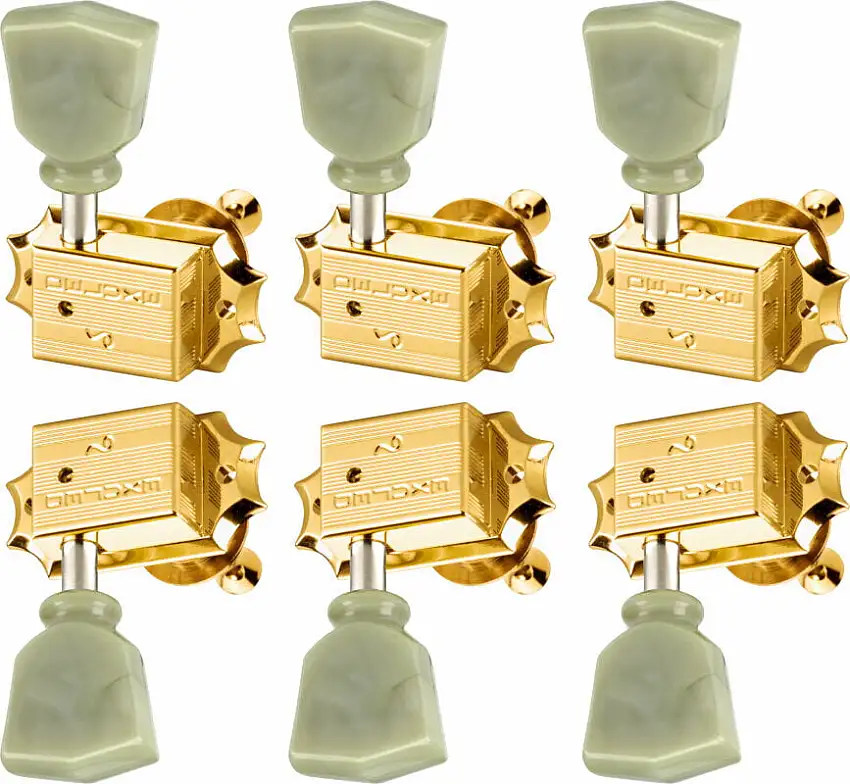 Schaller Original G-Series Deluxe 3L/3R solid 21,7 M6 Gold Štimer za gitaru