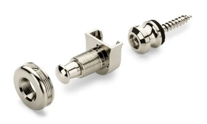 Schaller 14010101 M Nickel Strap Lock
