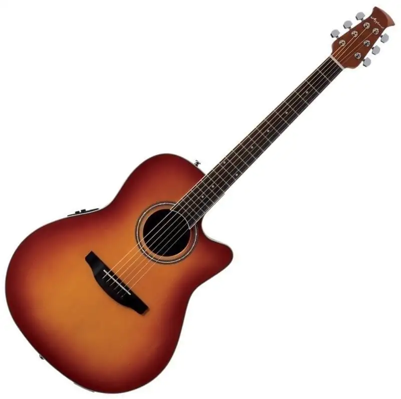 Ovation Applause AB24II Mid Cutaway Honey Burst Elektroakustisk gitarr