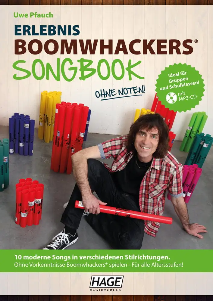 HAGE Musikverlag Experience Boomwhackers Songbook with MP3-CD