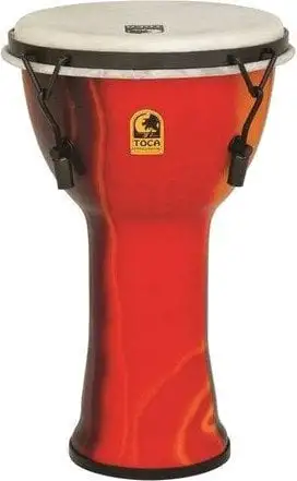Toca Percussion SFDMX-9F Djembe Freestyle Mechanically Tuned Fiesta