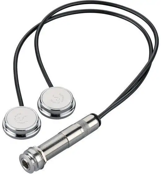 Schaller 16050102 Nickel Pickup för akustisk gitarr