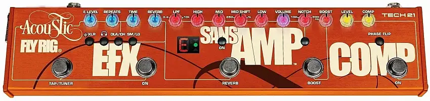 Tech 21 Acoustic Fly Rig Gitarr Multi-effekt