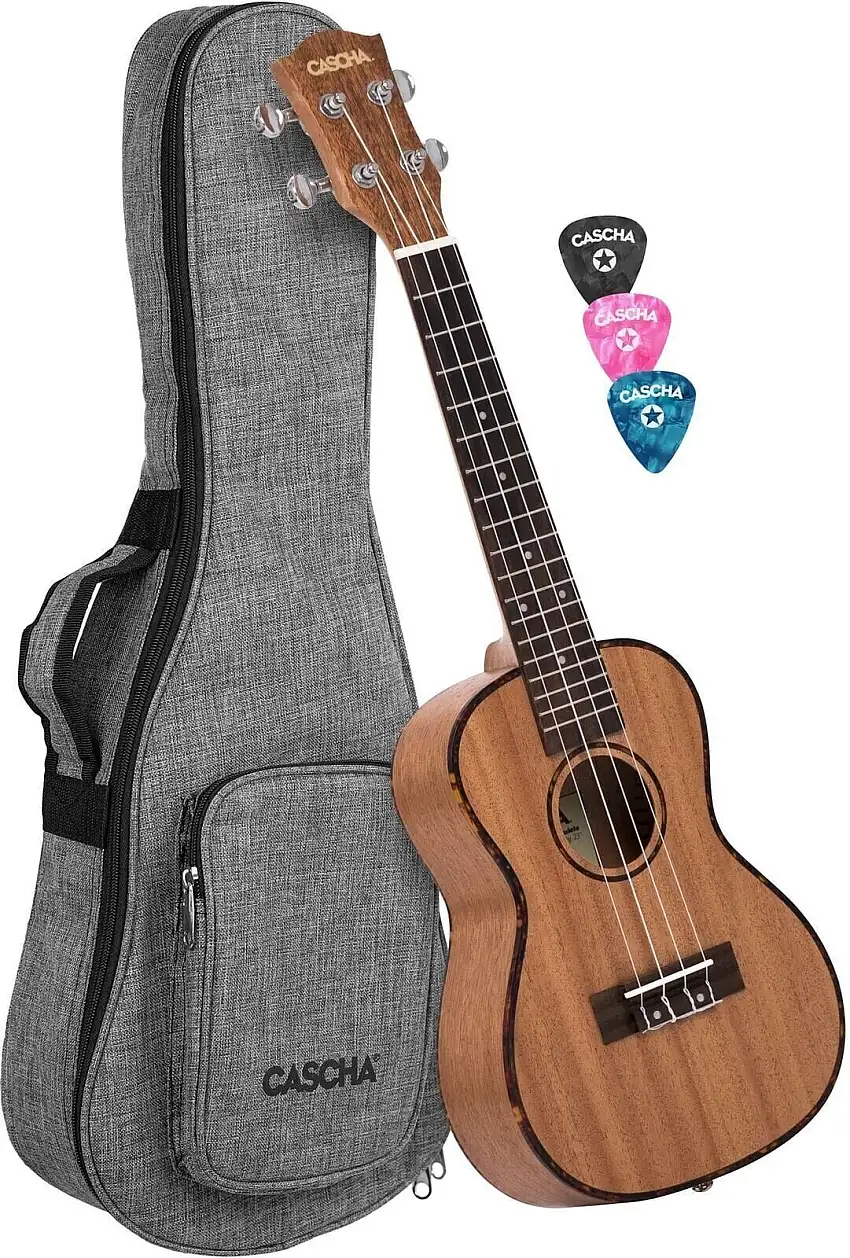 Cascha HH 2035 Premium Natural Konsert-ukulele
