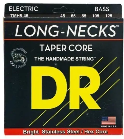 DR Strings TMH5-45 Basgitarrsträngar