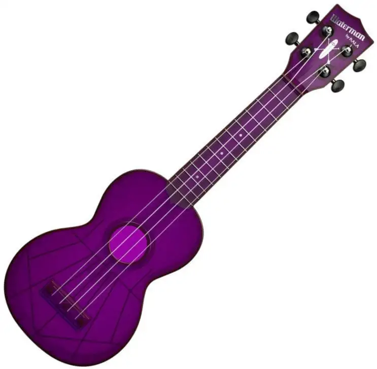 Kala Waterman Grape Fluorescent Soprano Ukulele