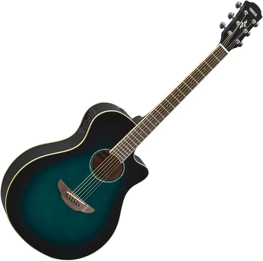 Yamaha APX600 Oriental Blue Burst elektroakustisk gitarr