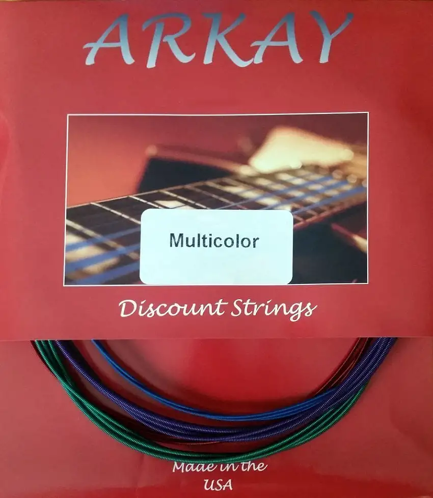 Aurora Arkay Standard Acoustic Guitar Strings 12-54 Black