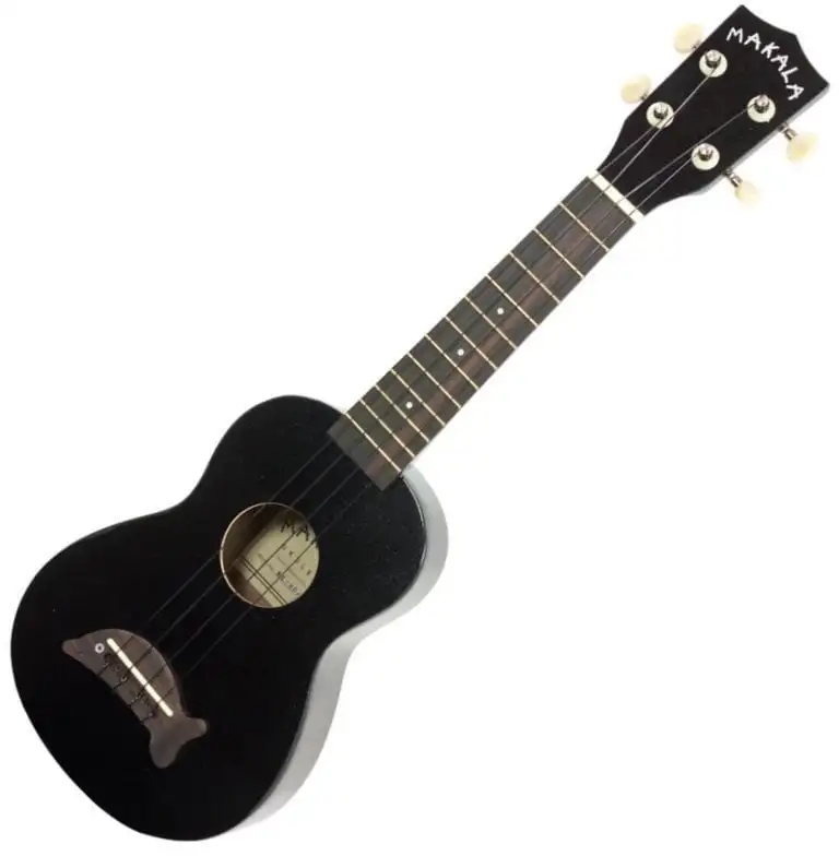 Kala KA-MK-SD-CBK Charcoal Black Sparkle Soprano Ukulele
