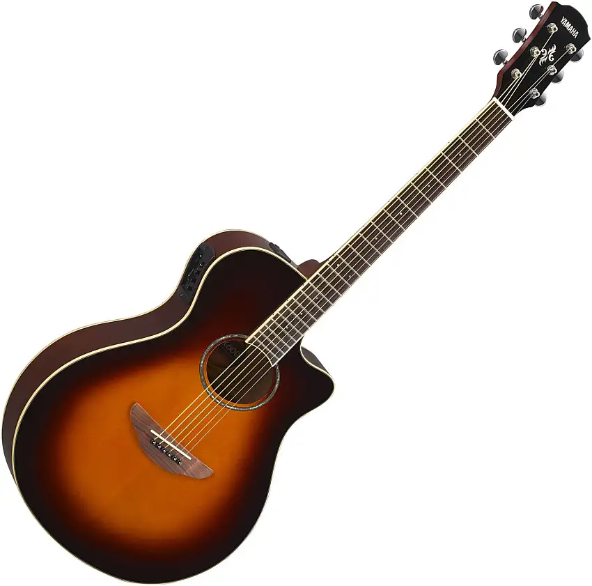 Yamaha APX600 Old Violin Sunburst elektroakustisk gitarr