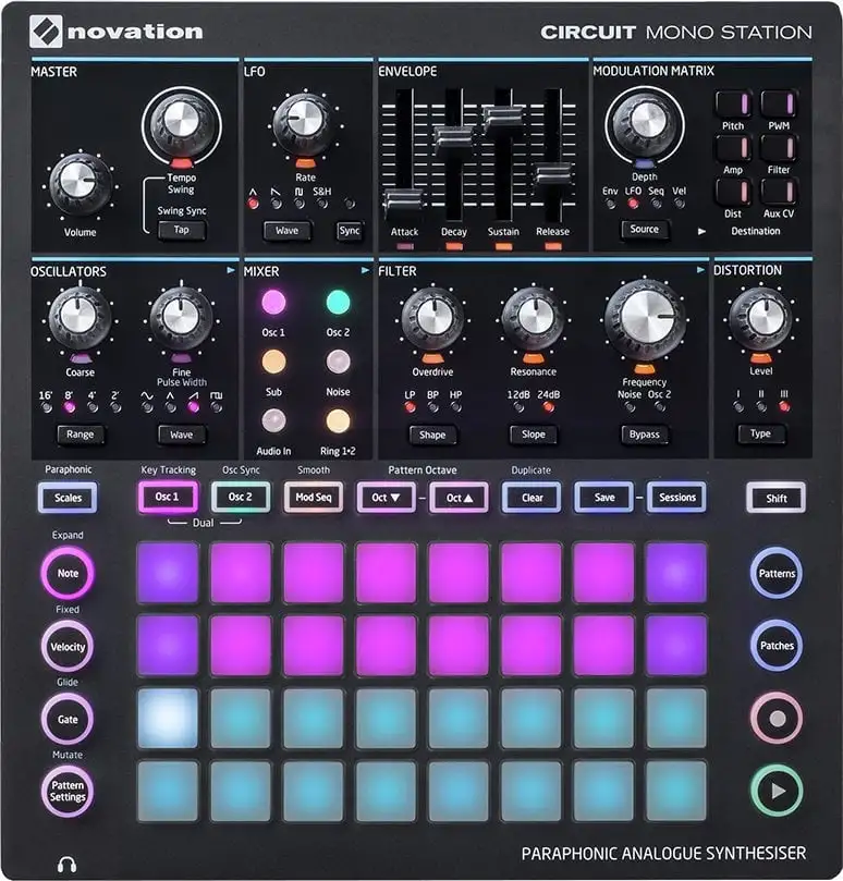 Novation Circuit Mono Station Synthesizer