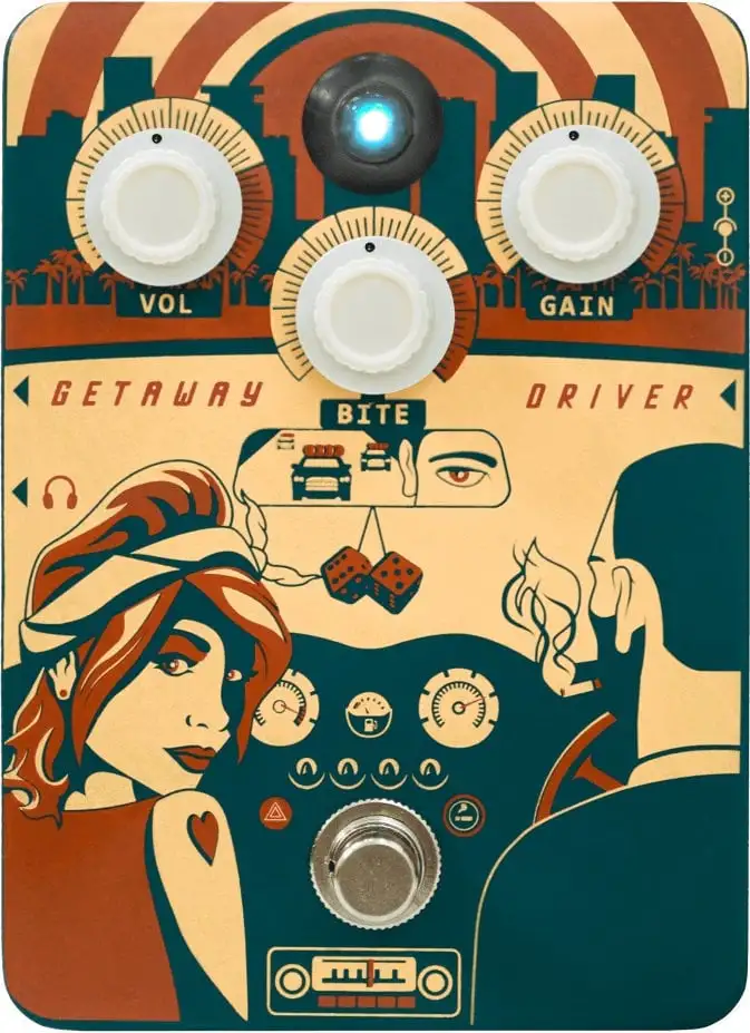 Orange Getaway Driver Gitarreffekt